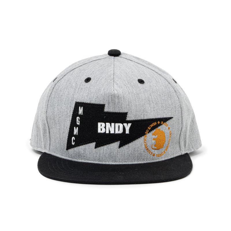 画像1: RATS/HEATHER COMBI CAP（BLACK）［ヘザーコンビキャップ-24春夏］