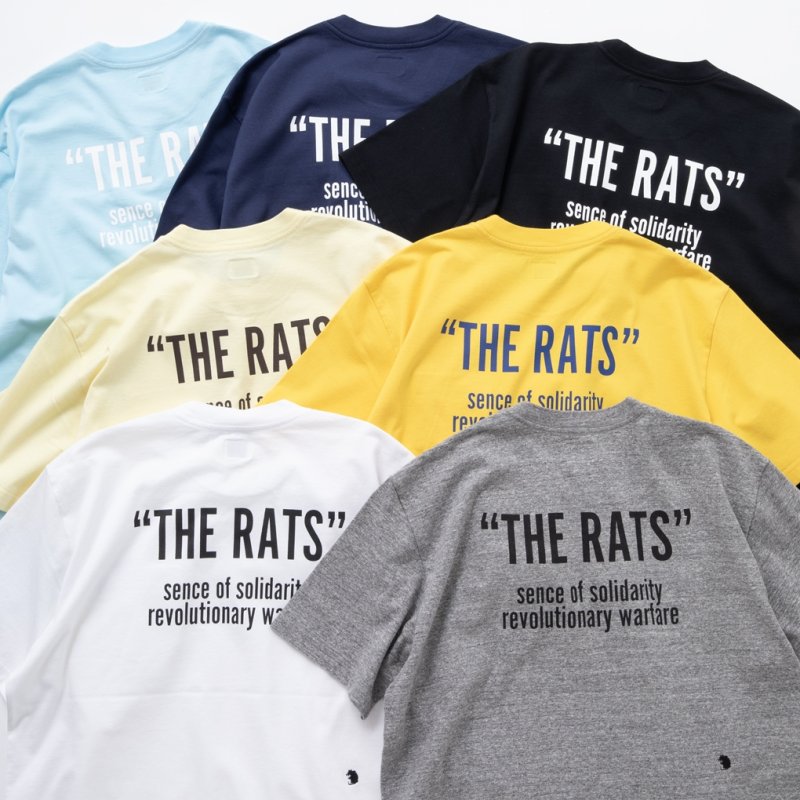 画像2: RATS/CIRCLE POCKET TEE（L.YELLOW）［プリントポケT-24春夏］