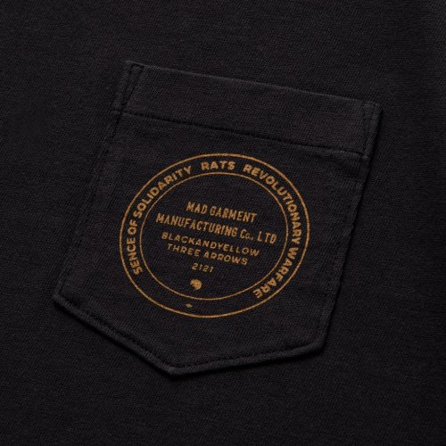 他の写真3: 【30%OFF】RATS/ASH POCKET TEE（ASH BLACK）［プリントポケT-24春夏］