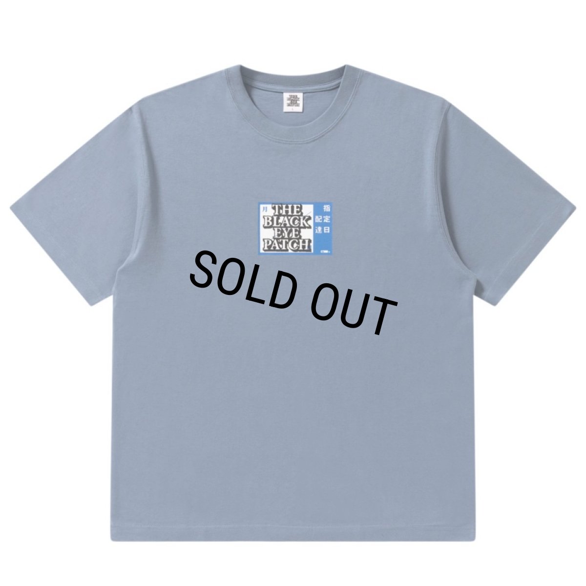 画像1: BlackEyePatch/SCHEDULED DELIVERY LABEL TEE(DARK BLUE) (1)