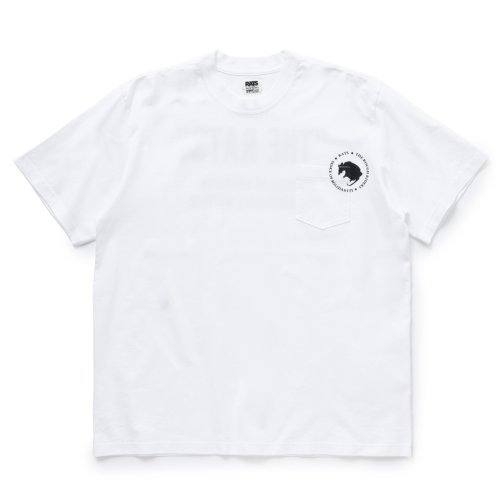 他の写真1: 【30%OFF】RATS/CIRCLE POCKET TEE（WHITE）［プリントポケT-24春夏］