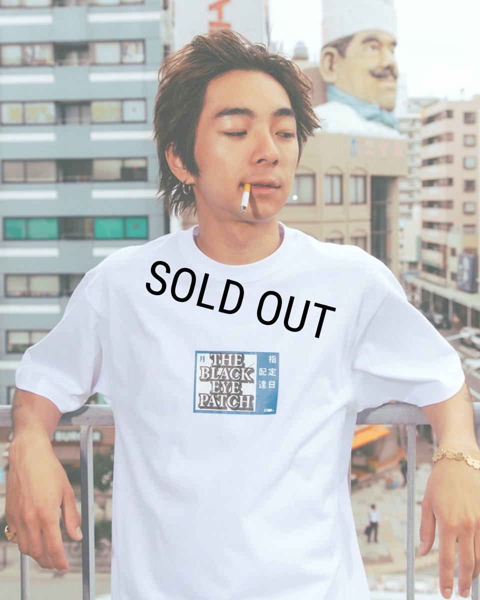 画像2: BlackEyePatch/SCHEDULED DELIVERY LABEL TEE(DARK BLUE) (2)