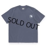 【30%OFF】RATS/CIRCLE POCKET TEE（NAVY）［プリントポケT-24春夏］