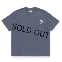 【30%OFF】RATS/CIRCLE POCKET TEE（NAVY）［プリントポケT-24春夏］