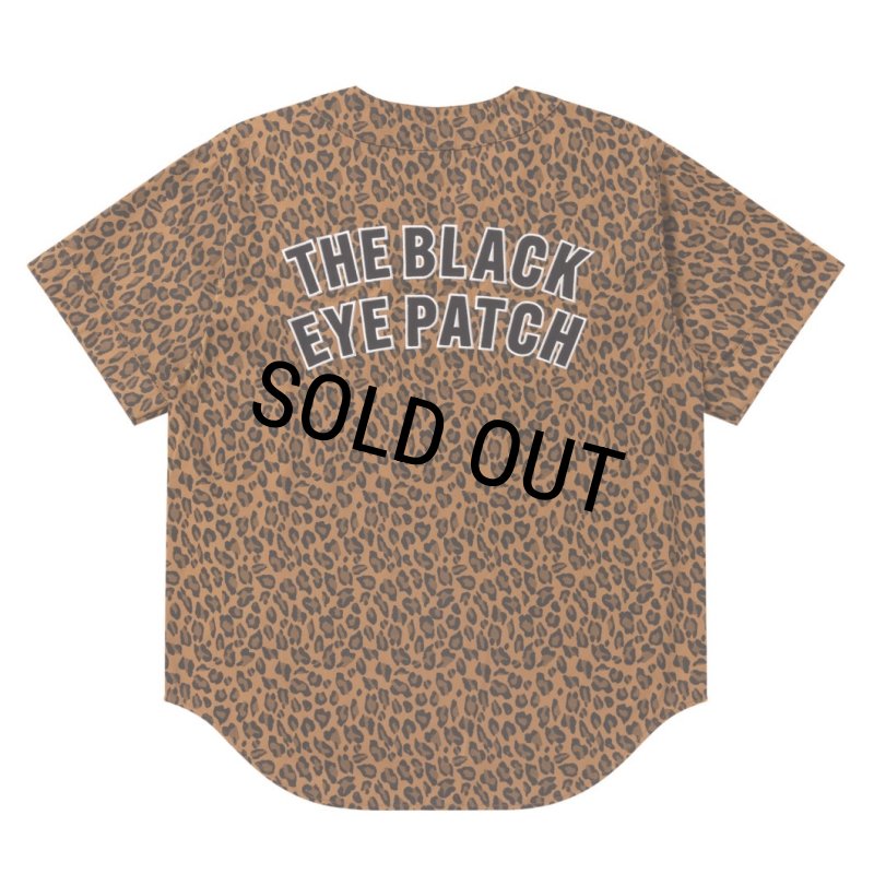 BlackEyePatch/OG LABEL LEOPARD PATTERNED BASEBALL SHIRT（MULTI