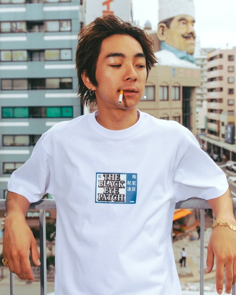 画像2: BlackEyePatch/SCHEDULED DELIVERY LABEL TEE（WHITE）