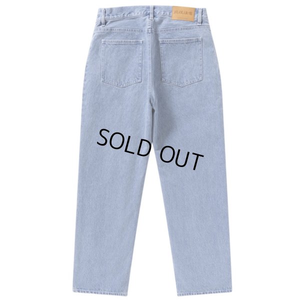 画像2: BlackEyePatch/CHAIN STITCHED SCRIPT LOGO BAGGY JEANS（LIGHT BLUE）