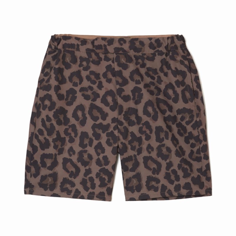 画像1: BUENA VISTA/Leopard half pants（BEIGE）［レオパードハーフパンツ-24春夏］