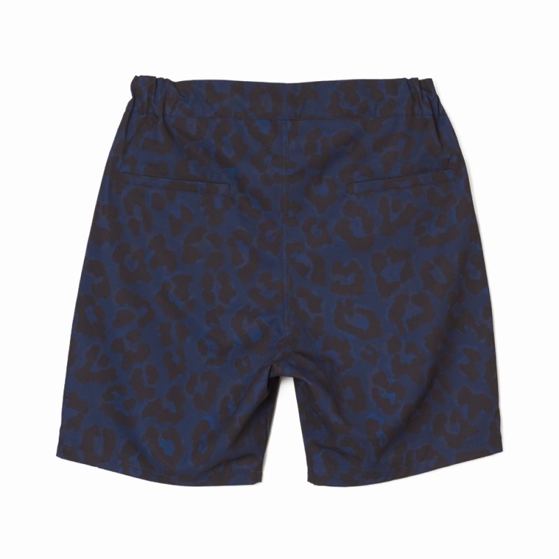 画像2: BUENA VISTA/Leopard half pants（NAVY）［レオパードハーフパンツ-24春夏］
