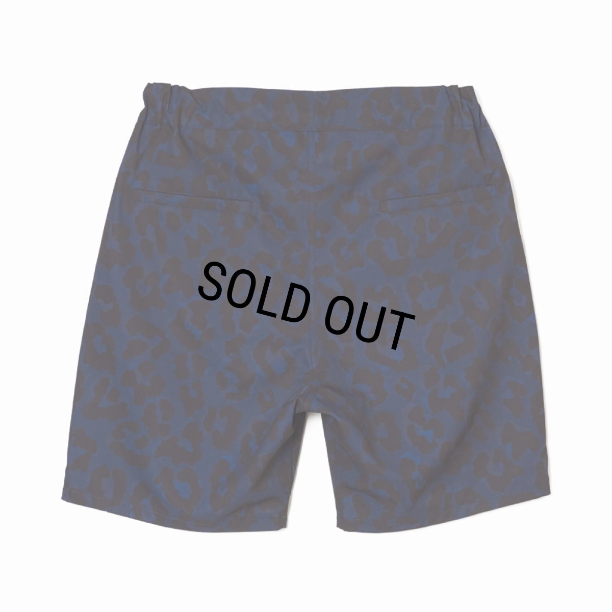 画像2: BUENA VISTA/Leopard half pants（NAVY）［レオパードハーフパンツ-24春夏］ (2)