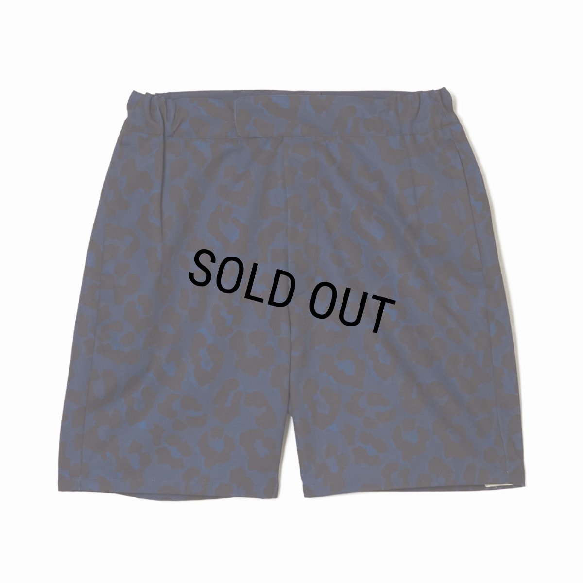 画像1: BUENA VISTA/Leopard half pants（NAVY）［レオパードハーフパンツ-24春夏］ (1)
