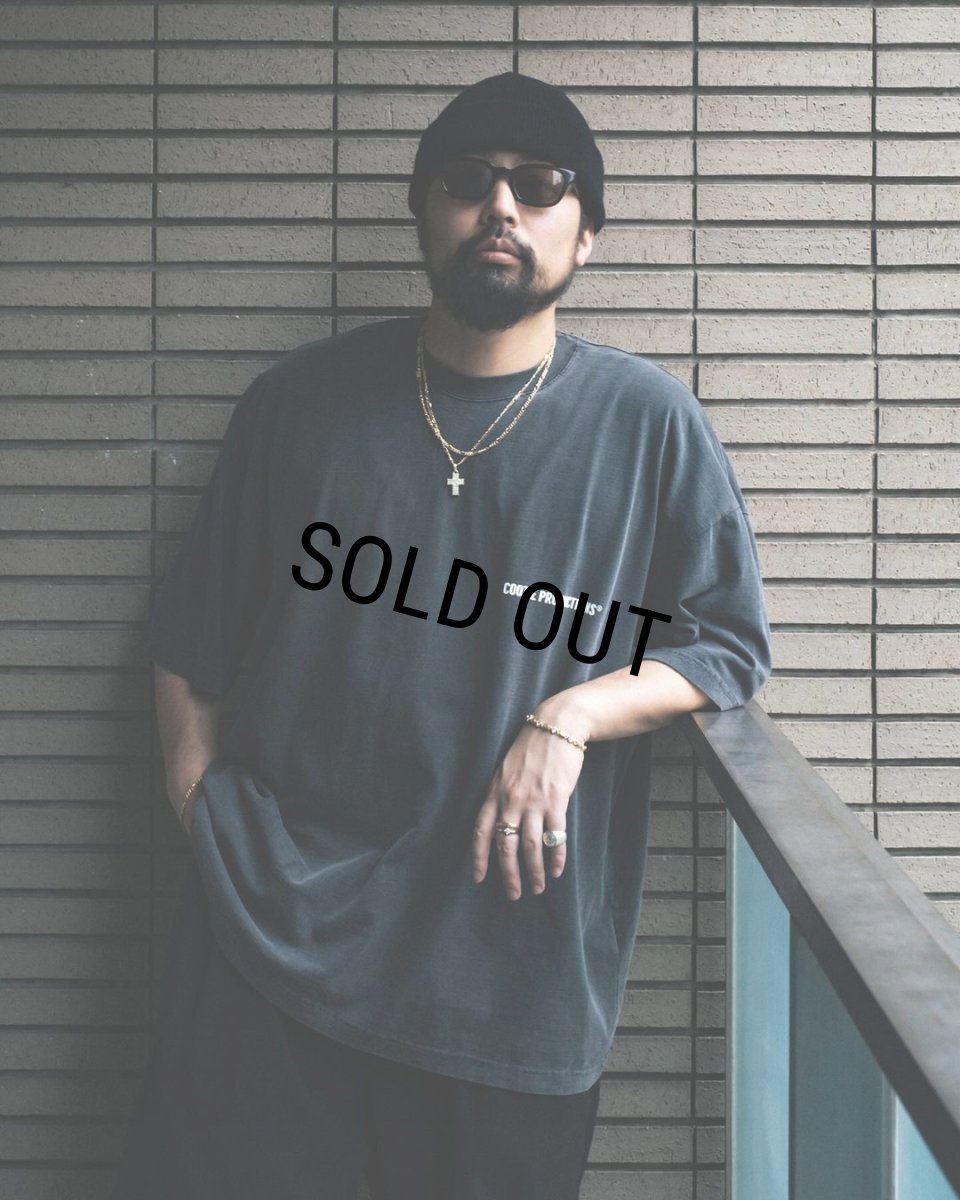 画像4: COOTIE PRODUCTIONS/Pigment Dyed S/S Tee（Black）［ピグメントダイT-24春夏］ (4)