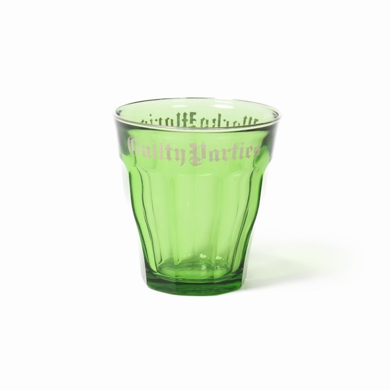 画像2: WACKO MARIA/DURALEX / GLASS CUP（SET OF 2）（GREEN）［グラス (2個セット)-24春夏］