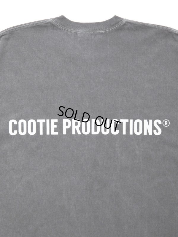画像3: COOTIE PRODUCTIONS/Pigment Dyed S/S Tee（Black）［ピグメントダイT-24春夏］