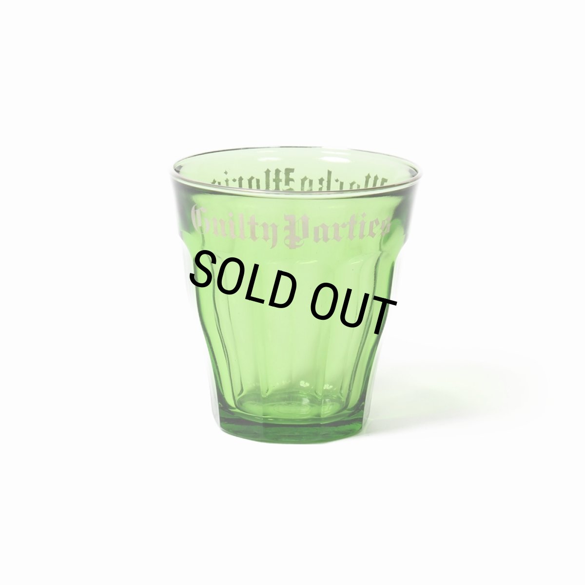 画像2: WACKO MARIA/DURALEX / GLASS CUP（SET OF 2）（GREEN）［グラス (2個セット)-24春夏］ (2)
