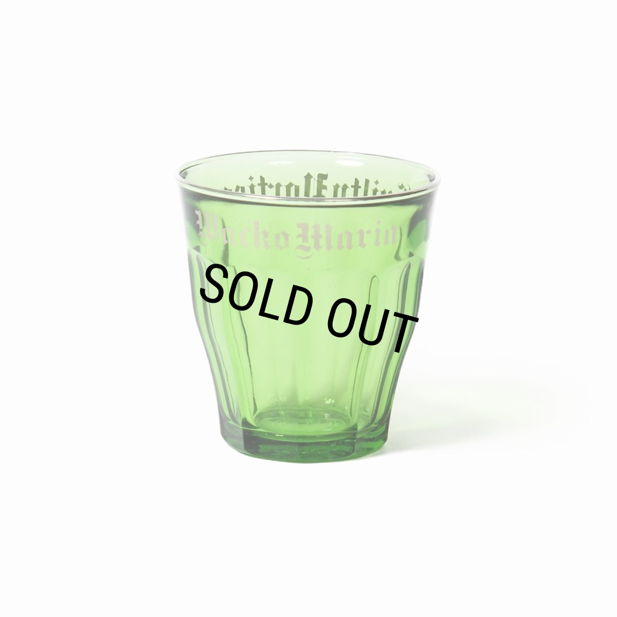 画像1: WACKO MARIA/DURALEX / GLASS CUP（SET OF 2）（GREEN）［グラス (2個セット)-24春夏］ (1)