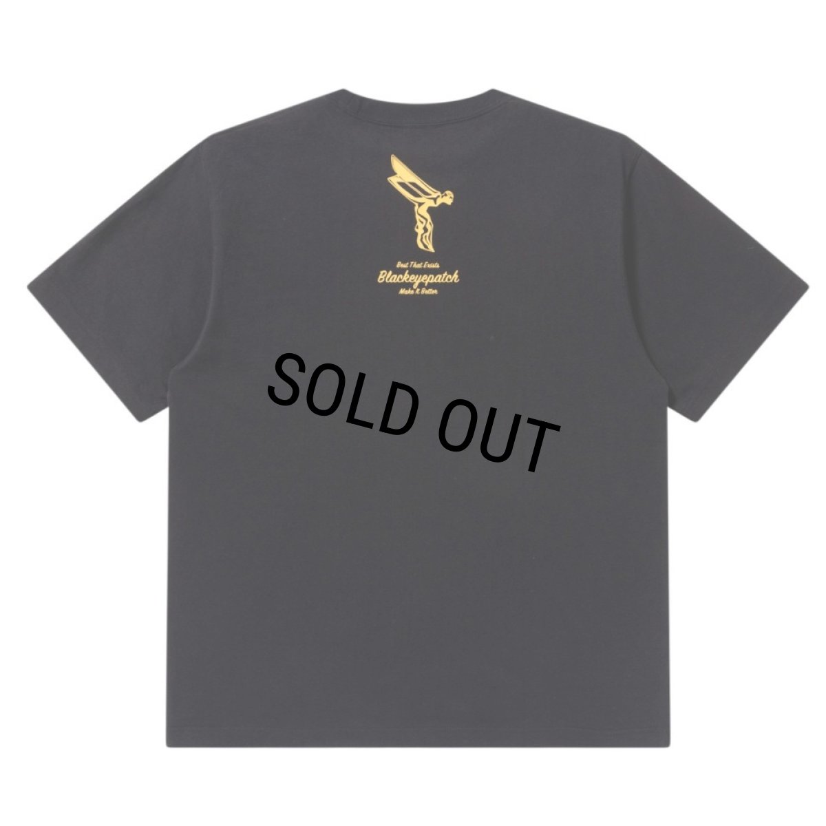 画像2: BlackEyePatch/WINGS OF EXCELLENCE TEE(BLACK) (2)