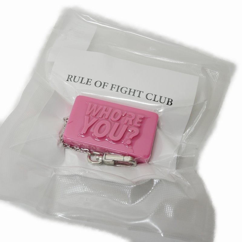 画像1: DAIRIKU/"Who're you?" Soap Key Ring（Pink）［ソープキーリング-24秋冬］