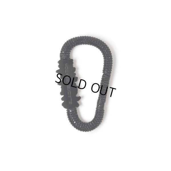 画像2: BlackEyePatch/HANDLE WITH CARE RHINESTONE CARABINER（BLACK）