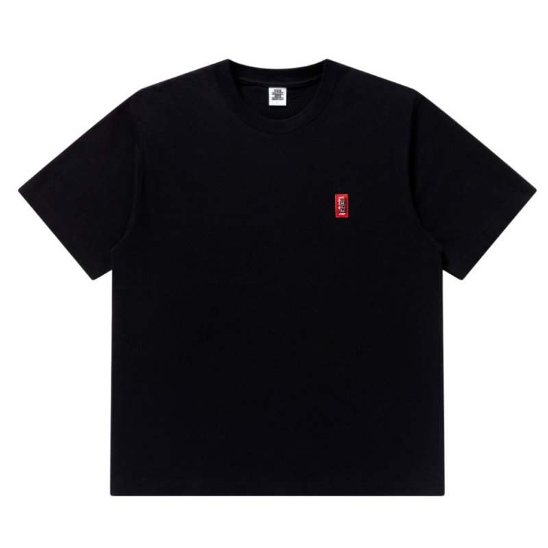 画像1: BlackEyePatch/SMALL HWC LABEL TEE(BLACK)