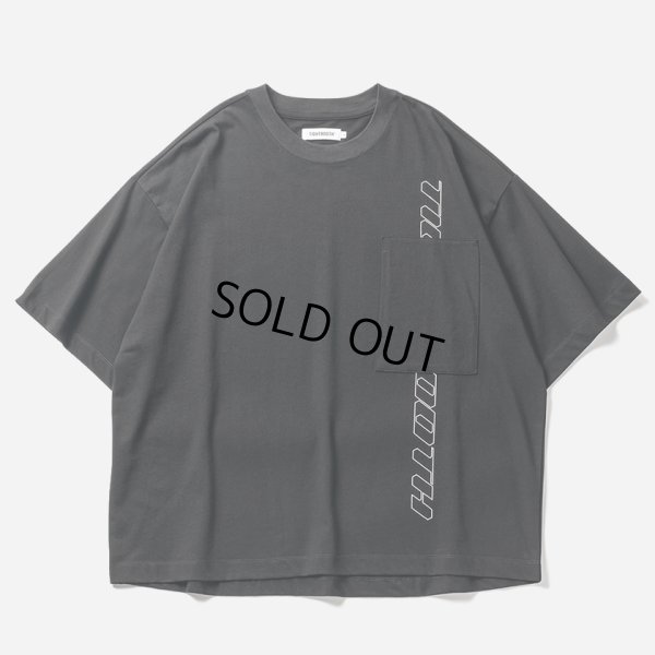 画像1: 【30%OFF】TIGHTBOOTH/STRAIGHT UP T-SHIRT（Black）［プリントポケT-24夏］