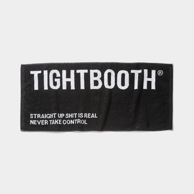 画像1: TIGHTBOOTH/LABEL LOGO FACE TOWEL（各色）［フェイスタオル-24夏］