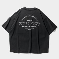 画像2: 【30%OFF】TIGHTBOOTH/STRAIGHT UP T-SHIRT（Black）［プリントポケT-24夏］ (2)