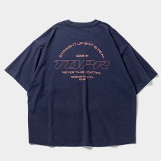 画像2: 【30%OFF】TIGHTBOOTH/STRAIGHT UP T-SHIRT（Navy）［プリントポケT-24夏］ (2)