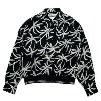 【30%OFF】DAIRIKU/Jungle L-S Rib Shirt（Black）［ジャングルリブシャツ-24秋冬］