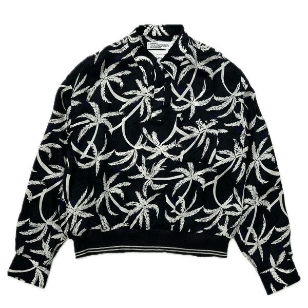 画像1: 【30%OFF】DAIRIKU/Jungle L-S Rib Shirt（Black）［ジャングルリブシャツ-24秋冬］