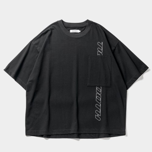 他の写真1: 【30%OFF】TIGHTBOOTH/STRAIGHT UP T-SHIRT（Black）［プリントポケT-24夏］
