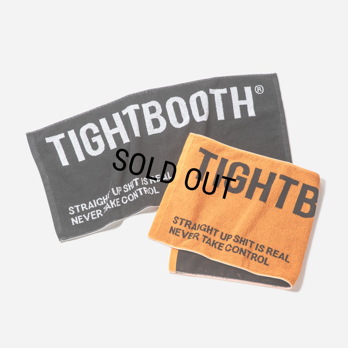 画像1: TIGHTBOOTH/LABEL LOGO FACE TOWEL（各色）［フェイスタオル-24夏］ (1)
