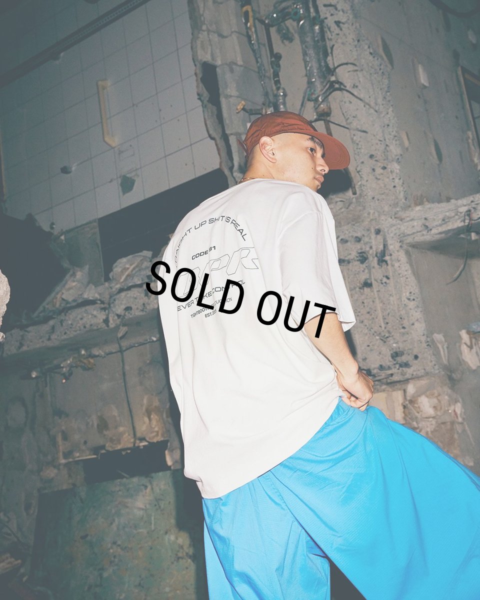 画像5: TIGHTBOOTH/STRAIGHT UP T-SHIRT（White）［プリントポケT-24夏］ (5)