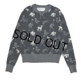 【30%OFF】DAIRIKU/"ZOO" Tite Pullover Knit（Black）［タイトニット-24秋冬］