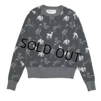 【30%OFF】DAIRIKU/"ZOO" Tite Pullover Knit（Black）［タイトニット-24秋冬］