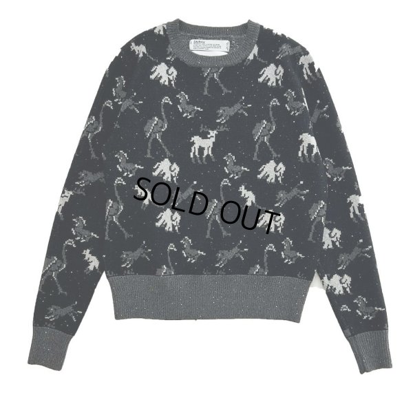 画像1: 【30%OFF】DAIRIKU/"ZOO" Tite Pullover Knit（Black）［タイトニット-24秋冬］