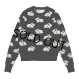 【30%OFF】DAIRIKU/"Rabbit" Tite Pullover Knit（Black）［タイトニット-24秋冬］