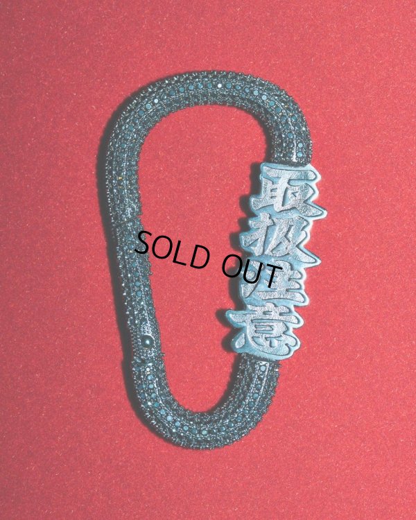 画像3: BlackEyePatch/HANDLE WITH CARE RHINESTONE CARABINER（BLACK）