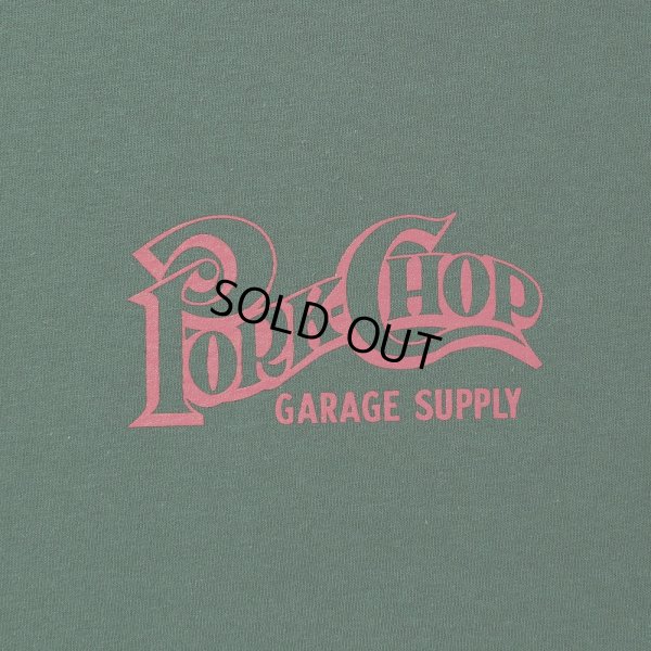 画像3: PORKCHOP/SQUARE LOGO TEE（FOREST GREEN）［プリントT-24春夏］