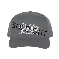 PORKCHOP/SQUARE LOGO CAP（BLACK）［メッシュキャップ-24春夏］