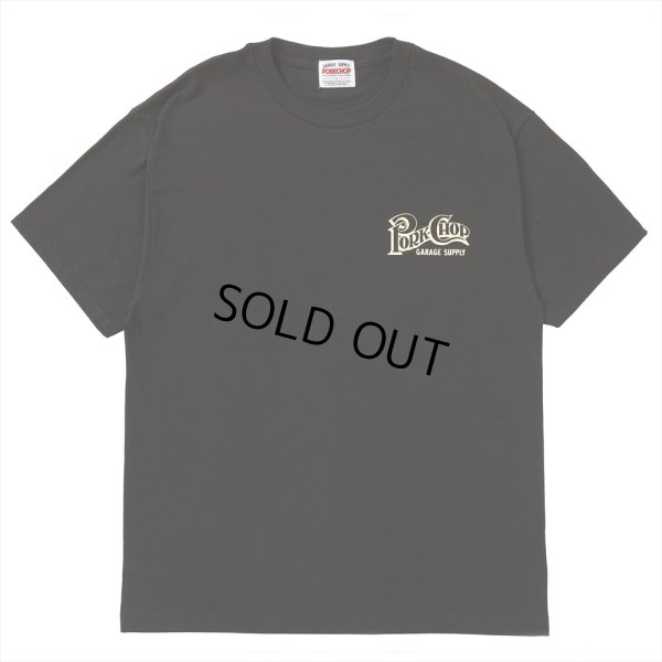 画像2: PORKCHOP/SQUARE LOGO TEE（BLACK）［プリントT-24春夏］