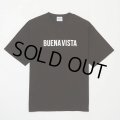 BUENA VISTA/BUENA VISTA LOGO tee（BLACK）［プリントT-24春夏］
