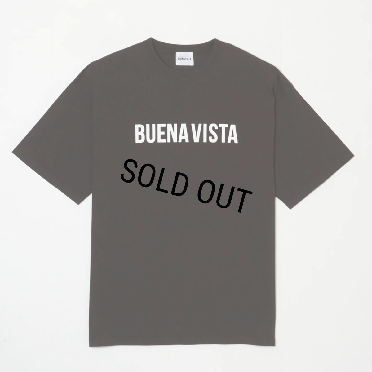 画像1: BUENA VISTA/BUENA VISTA LOGO tee（BLACK）［プリントT-24春夏］ (1)