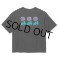 CALEE/DROP SHOULDER "INDIVIDUAL BASIS" ROSE LOGO TEE（各色）［ドロップショルダープリントT-24春夏］