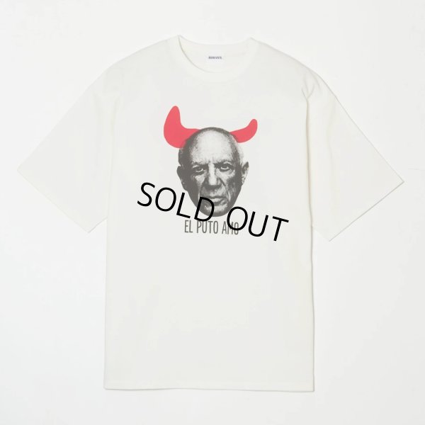 画像1: BUENA VISTA/Picaso tee（WHITE）［プリントT-24春夏］