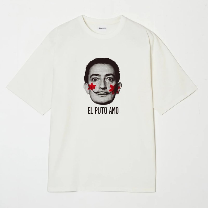 画像1: BUENA VISTA/Dali tee（WHITE）［プリントT-24春夏］