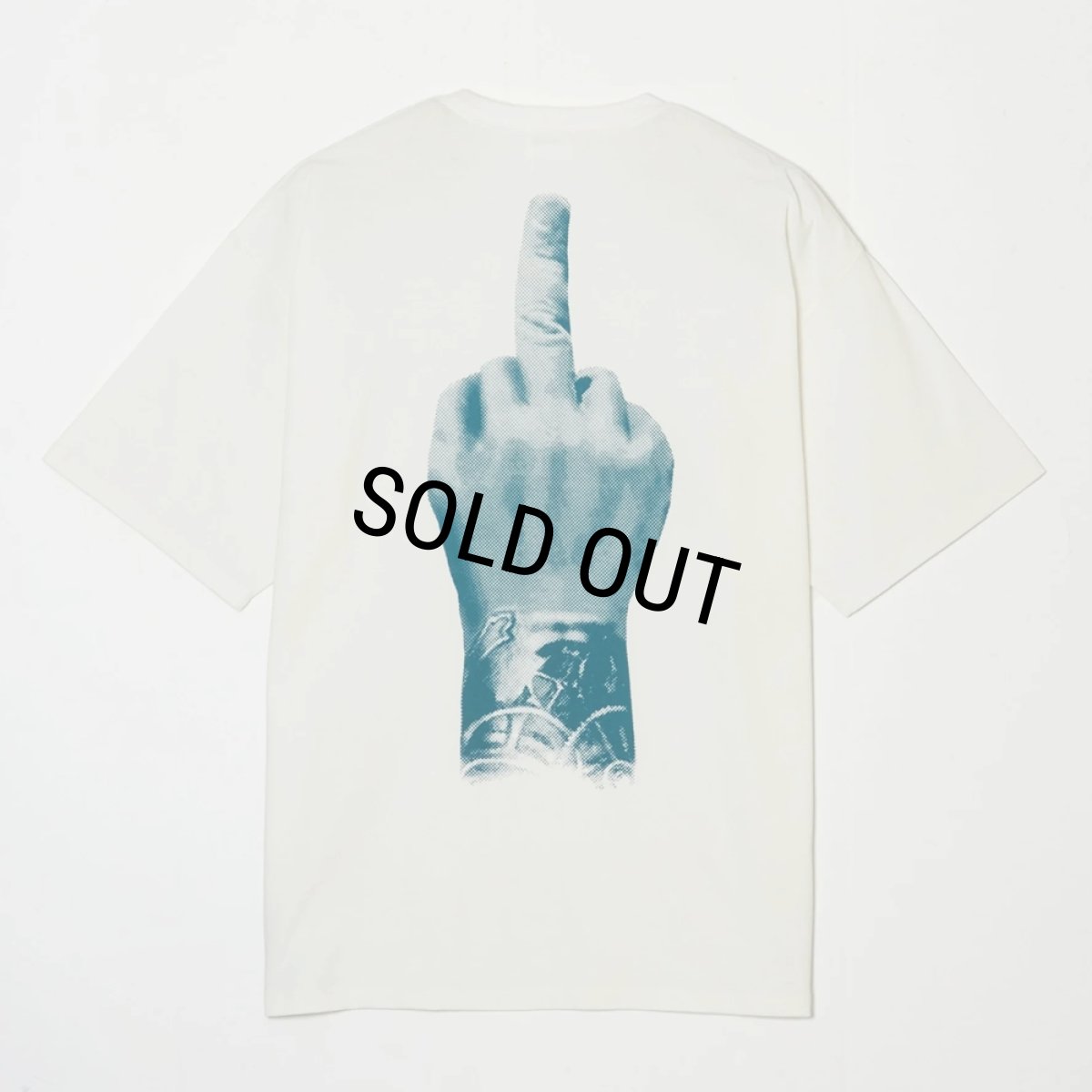 画像1: BUENA VISTA/QUE MIRAS BOBO tee（WHITE）［プリントT-24春夏］ (1)