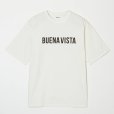 画像1: BUENA VISTA/BUENA VISTA LOGO tee（WHITE）［プリントT-24春夏］ (1)