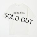 BUENA VISTA/BUENA VISTA LOGO tee（WHITE）［プリントT-24春夏］