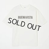 BUENA VISTA/BUENA VISTA LOGO tee（WHITE）［プリントT-24春夏］